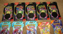 POKEMON: TCG, BOOSTER PACK LOT OF 13, SCARLET & VIOLET, DESTINED, JOURNEY SPARKS - Image 2