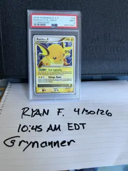 Pokemon Raichu Lv.X Stormfront Holo Ultra Rare #99 PSA 9 Mint - POP 170 - Image 1