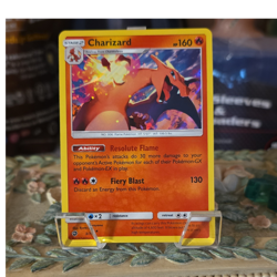 Pokemon TCG Charizard Dragon Majesty Holo Rare 3/70 2018 HP160 Ryota Murayama - Image 1