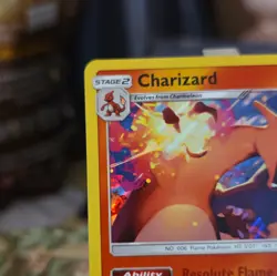 Pokemon TCG Charizard Dragon Majesty Holo Rare 3/70 2018 HP160 Ryota Murayama - Image 2