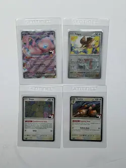 Pokemon TCG - Mew EX 151/165 - Play Prize Pack Stamped Bundle - Image 1