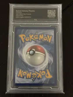 Pokemon Pikachu TCG Special Delivery Black Star Promo Graded PCG 9 - Image 2