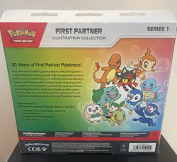 Pokemon TCG First Partner Illustration Collection Series 1 Box Charmander Litten - Image 2
