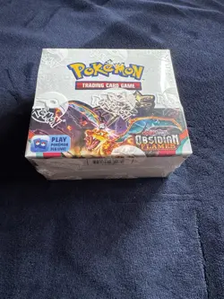 Pokemon TCG Scarlet & Violet - Obsidian Flames Booster Box In Acrylic Case - Image 3