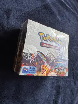 Pokemon TCG Scarlet & Violet - Obsidian Flames Booster Box In Acrylic Case - Image 4