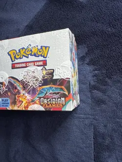 Pokemon TCG Scarlet & Violet - Obsidian Flames Booster Box In Acrylic Case - Image 5