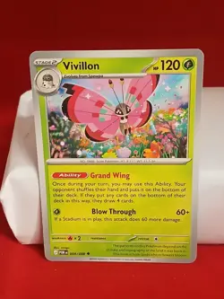 Vivillon 009/088 2026 Pokemon Perfect Order - Image 1