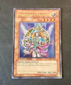 Magician's Valkyria JUMP-EN009 Ultra Rare Limited Edition Yugioh HP - Image 1