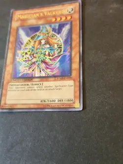 Magician's Valkyria JUMP-EN009 Ultra Rare Limited Edition Yugioh HP - Image 5