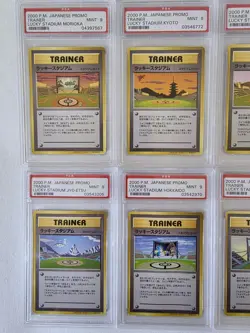 Pokemon Lucky Stadium Set 2000 PSA 9 Japanese Promo 8 Cards - Image 2