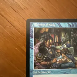 MTG - Rhystic Study - Prophecy - Regular - EX - Image 2