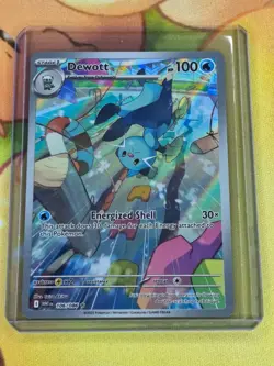 Dewott 106/086 Illustration Rare Art Pokemon TCG White Flare Mint Condition - Image 1