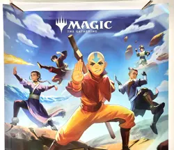 (New Foil) Avatar the Last Airbender: Magic the Gathering Promo Poster 18x24 - Image 3