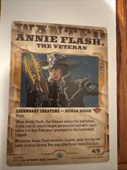 Annie Flash, the Veteran (Showcase) Outlaws of Thunder Junction Regular - Image 1