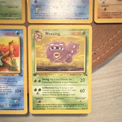 Pokemon TCG Fossil Mixed Card Lot (18) WOTC English 1999 Ekans Gastly Golbat - Image 2