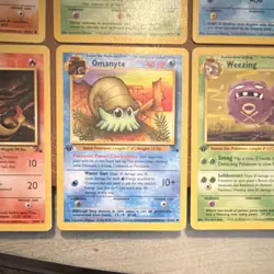 Pokemon TCG Fossil Mixed Card Lot (18) WOTC English 1999 Ekans Gastly Golbat - Image 3