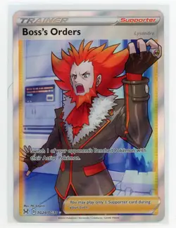 Pokemon TCG - Boss's Orders TG24/TG30 - Lost Origin - Full Art Trainer - Image 1