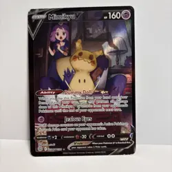 2022 Pokemon SWSH Brilliant Stars Mimikyu V Trainer Gallery #TG16/TG30 - Image 1