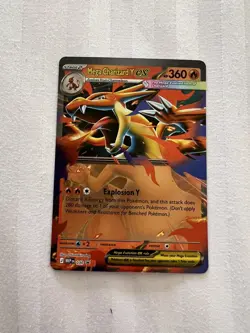 Mega Charizard X MEP 029 + Mega Charizard Y MEP 030 Pokemon Black Star Promos - Image 3