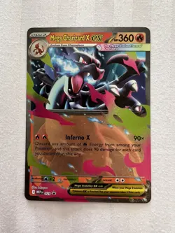 Mega Charizard X MEP 029 + Mega Charizard Y MEP 030 Pokemon Black Star Promos - Image 5