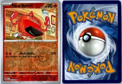 Pokemon Card - Heat Rotom 013/091 Paldean Fates Rare Reverse Holo Near Mint ENG - Image 3