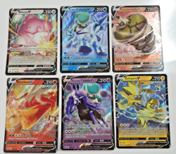Pokemon Chilling Reign 6 Card Lot - Ultra Rare V cards - Complete Your Set - NM! - Image 1