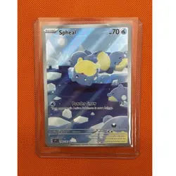 Pokemon Spheal 199/191 Sv08: Surging Sparks Illustration Rare Holo 70 HP - Image 1