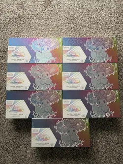 Lot of (7) Pokemon TCG Prismatic Evolutions Super Premium Collection Boxes NEW - Image 1