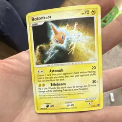 Pokemon Rotom Great Encounters Holo Rare 7/106 70 HP English - Image 1