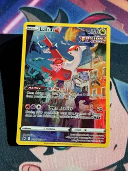 Latias GG20/GG70 Holo Crown Zenith Galarian Gallery Pokemon NM - Image 1