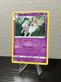 Pokemon TCG Wyrdeer Holo Rare Card 069/189 Astral Radiance - Image 2