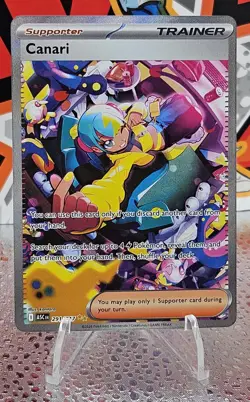 Canari 291/217 Ascended Heroes Special Illustration Rare SIR Pokemon TCG - Image 1