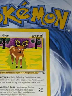 Stantler 38/64 1st Edition & Aipom 41/64 1st Edition Neo Revelation Pokemon Nm-M - Image 4