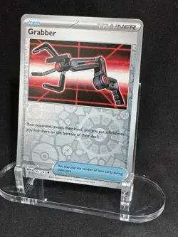 Grabber 162/165 Uncommon 151 Pokemon Reverse Holo Near Mint - Image 1