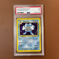 Poliwrath Holo #13/102 – 1999 Pokemon Base Set – PSA 7 NM - Image 1