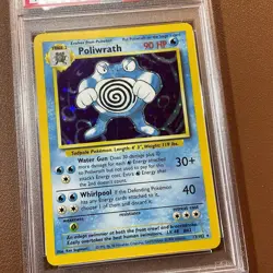 Poliwrath Holo #13/102 – 1999 Pokemon Base Set – PSA 7 NM - Image 3