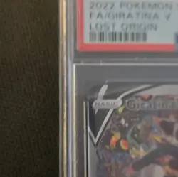 Pokemon Giratina V Lost Origin 186/196 Ultra Rare Full Art Holo PSA 9 2022 - Image 3