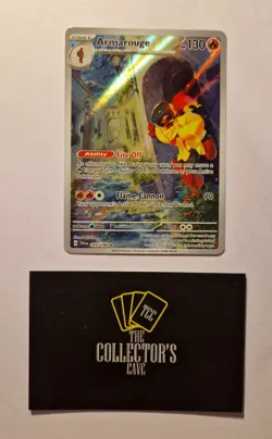 Pokemon TCG Armarouge 203/198 Illustration Rare, Scarlet & Violet - Image 1
