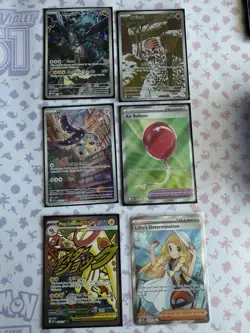 Pokemon TCG Full Art Lot of 6 Lillie’s Determination, N's Zekrom, Mawile & more! - Image 1