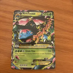 Pokemon XY Evolutions 2016 Mega M Venasaur EX 2/146 Ultra Rare English TCG - Image 1