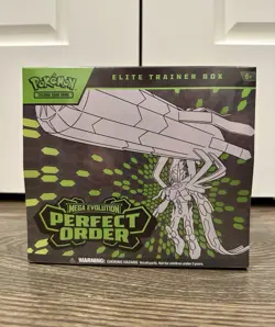 FAST SHIP Pokemon Mega Evolution Perfect Order Elite Trainer Box ETB New Sealed - Image 1