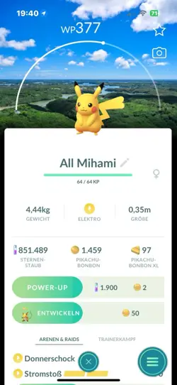Pokemon Pikachu Stamp Mihami Japan Backgrounnd - Image 1