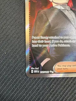 Giovanni's Charisma 197/165 Sv2a: Pokemon Card 151 Holo - Image 2