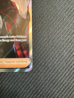 Giovanni's Charisma 197/165 Sv2a: Pokemon Card 151 Holo - Image 5
