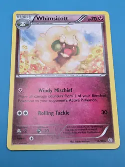 Pokemon TCG XY - Ancient Origins Whimsicott 56/98 Regular LP - Image 1
