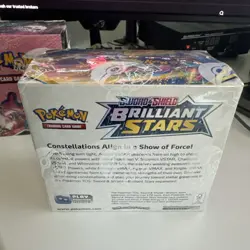 Pokemon TCG Sword & Shield Brilliant Stars Booster Box 36 Packs SEALED - Image 3