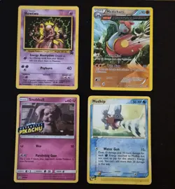 Lot Pokemon TCG Cards 4 -Mewtwo #14 Promo- FullArt- Fairy- E-reader Lot# 1003 - Image 1