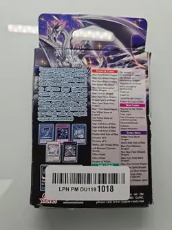 YuGiOh Blue-Eyes White Destiny Structure Deck 50 Cards Box Damage - Image 2