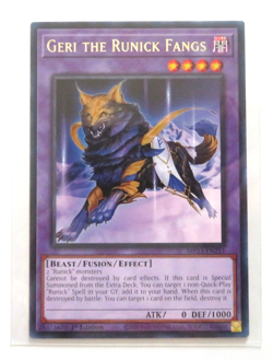 Yugioh Card Geri The Runick Fangs MP23-EN251 1st Edition Rare NM - Image 1