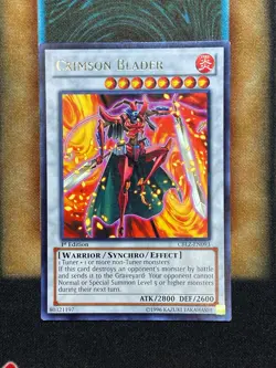 Yugioh Crimson Blader CBLZ-EN093 Rare 1st Ed NM - Image 1